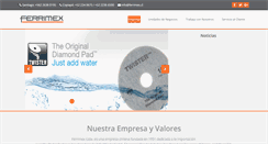 Desktop Screenshot of ferrimex.cl